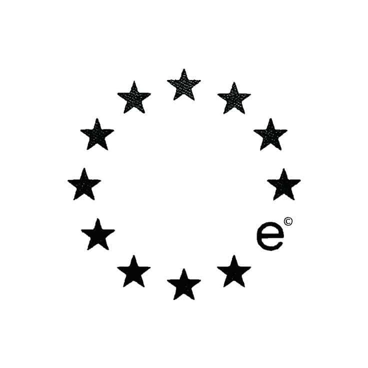 Étoiles de l'Union européenne — tampon réglementaire